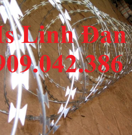 DÂY THÉP GAI HÌNH DAO MẠ KẼM TẠI HÀ NỘI